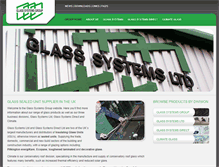 Tablet Screenshot of glasssystems.co.uk